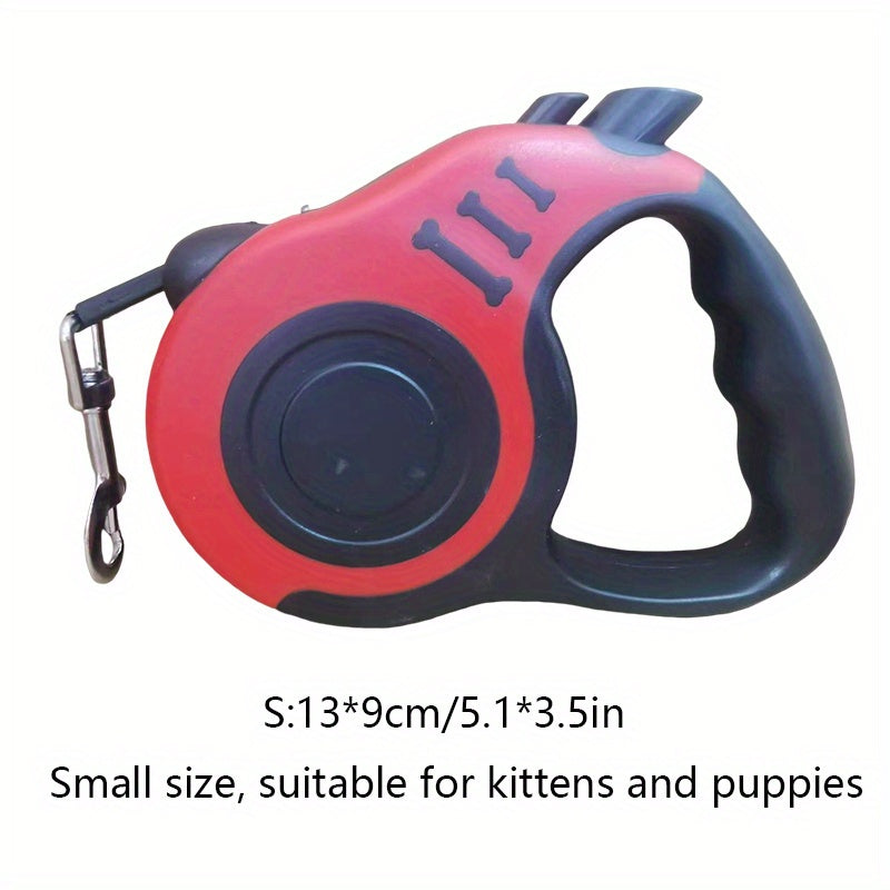 Automatic Retractable Dog Leash 10 Feet Nylon Minimalist Design
