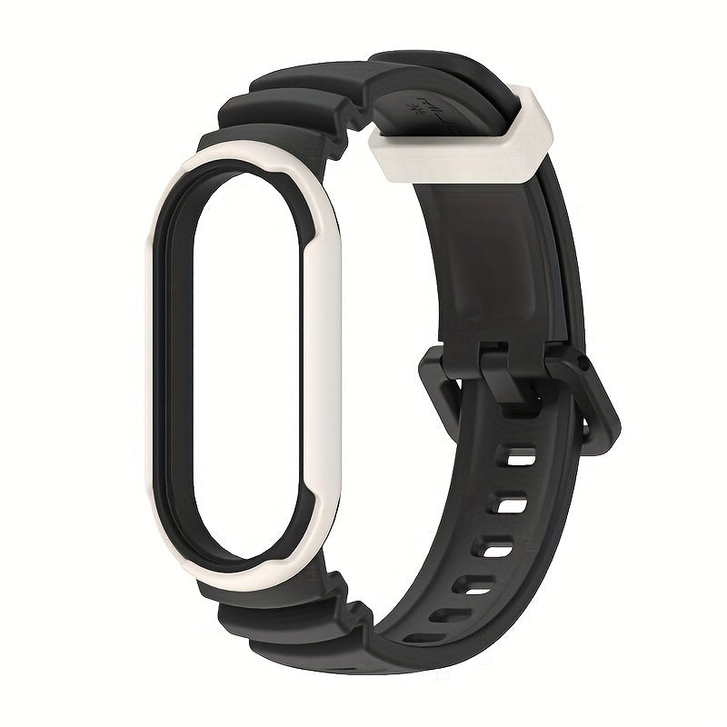 Waterproof TPU Sport Band for Mi Band 5 6 7 Adjustable Durable Replacement Strap