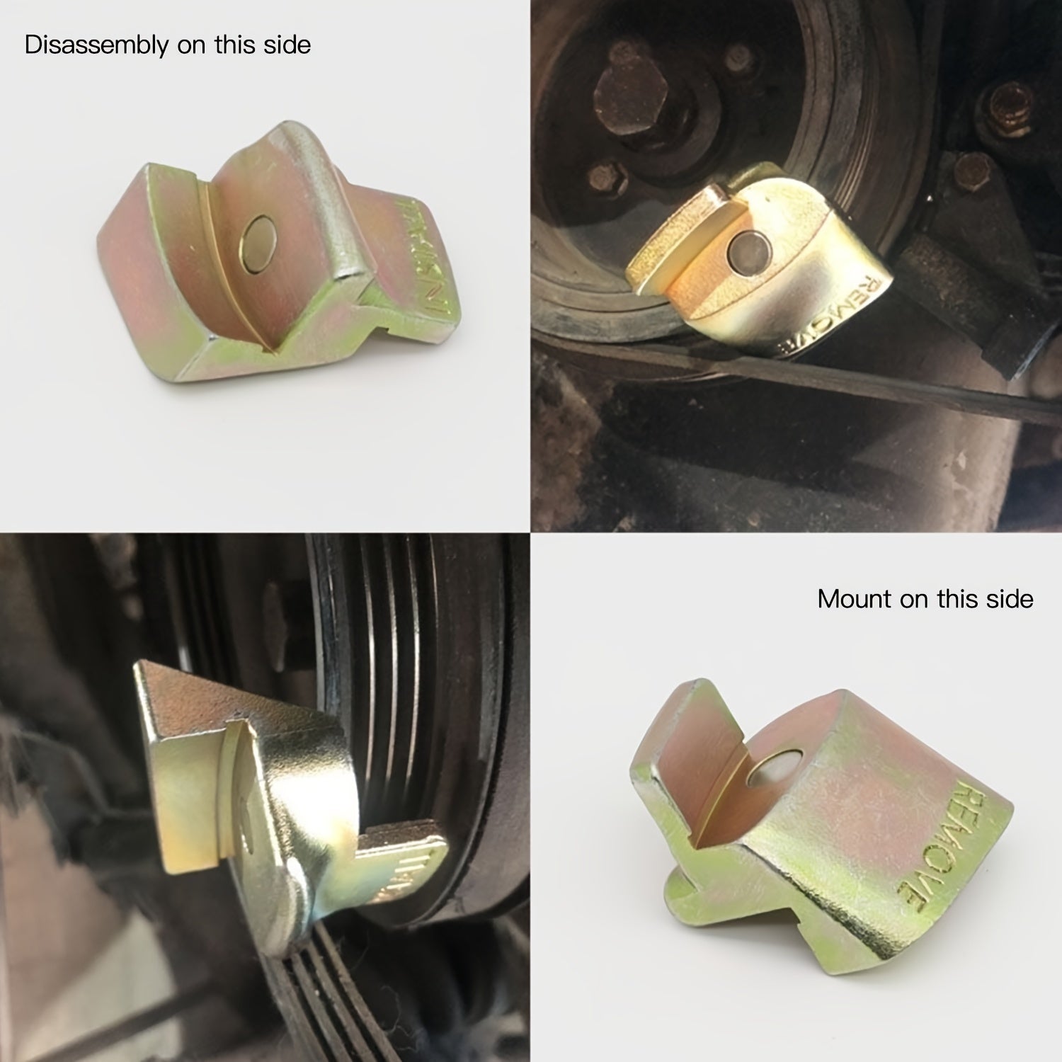 Универсальный инструмент для натяжения ремней автомобиля, снятие и установка, компактный ремонтный вспомогательный инструмент