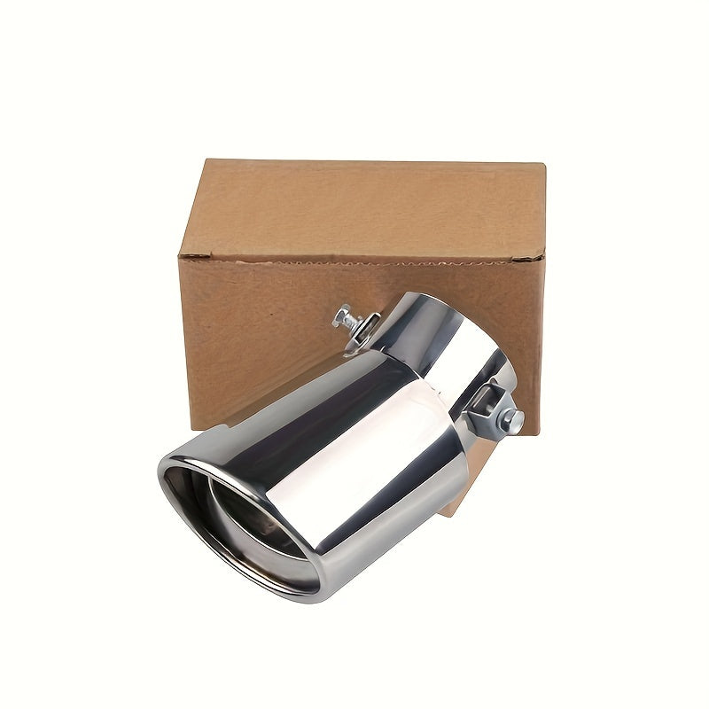 Stainless Steel Car Exhaust Pipe Straight Bent Tail Muffler Car Accessories