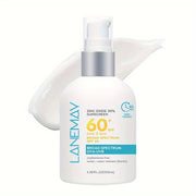 SPF 60 Sunscreen Lotion with Zinc Oxide 20% Water Resistant Hypoallergenic for All Skin Types 3.38 fl oz