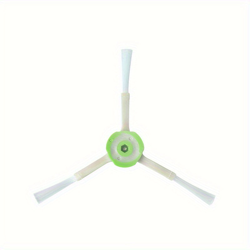 1 dona Yashil Tomon Cho'tkasi iRobot E5, i7, i7 Plus, E6 Seriyalari uchun - Oq Ulanishlar va Vishkalar Mexanizmi bilan Changyutgich Aksessuari - Shaffofdan Yasalgan Mustahkam Tozalash Aksessuari