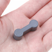 Grey Wooden Track Connectors for Accessories No Power Needed Set of 5