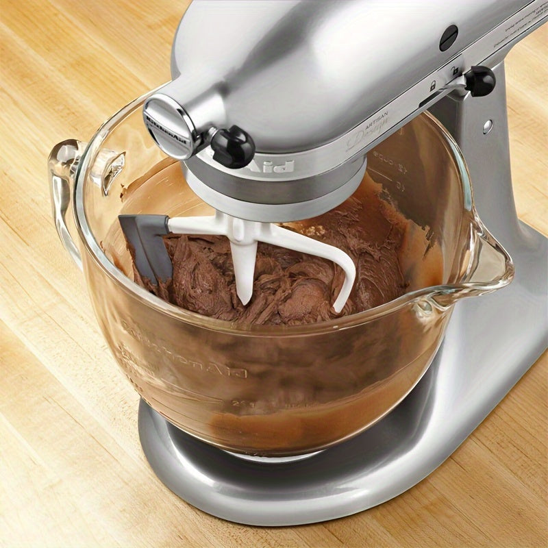 Flexible Blender Attachment for Stand Mixers with Silicone Spatula and Scraper