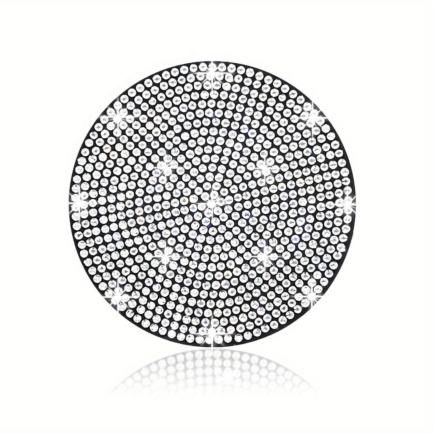 Universal Car Cup Holder Coaster Bling Rhinestone Shockproof Durable