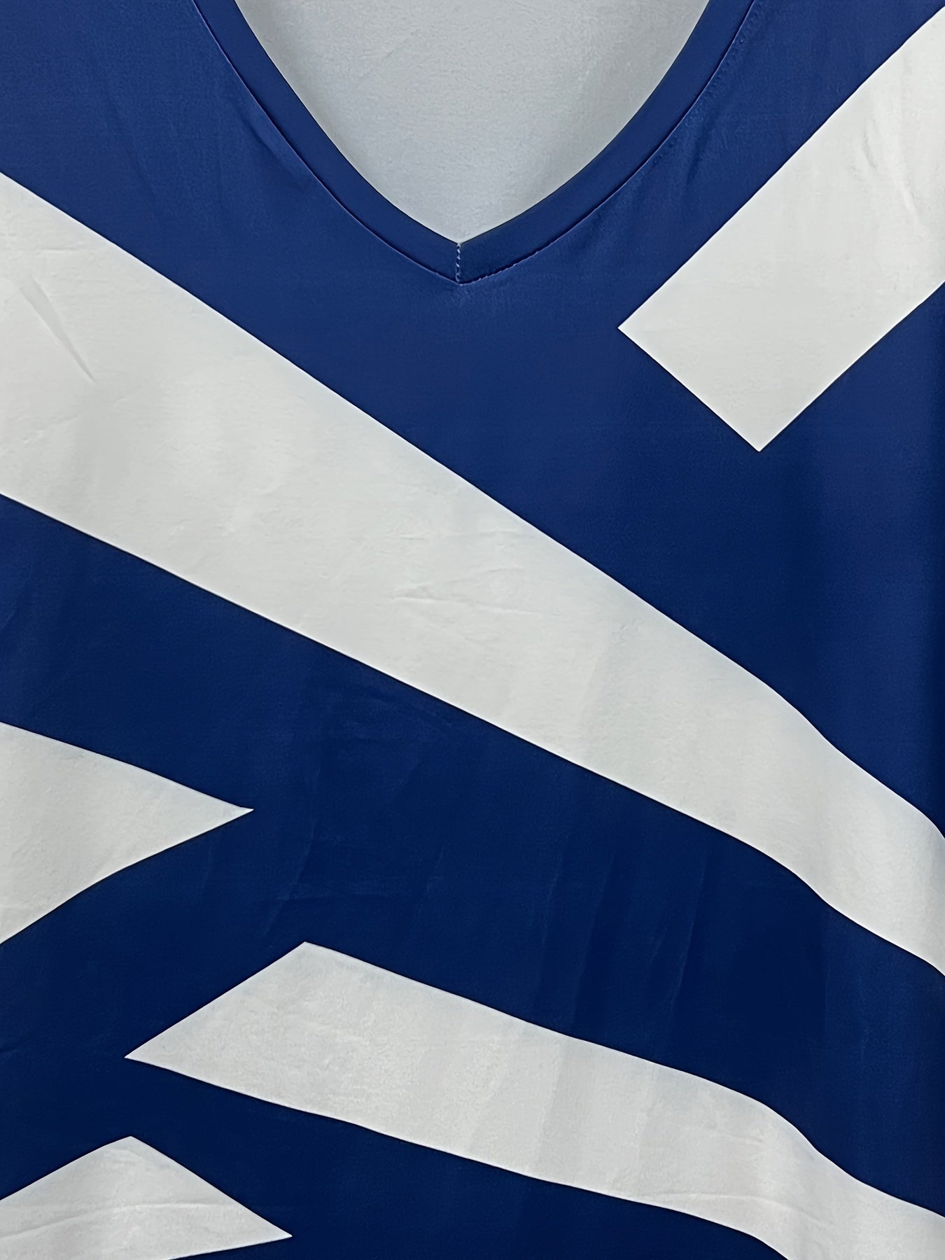 Women’s Color Block V Neck T-Shirt Short Sleeve Casual Spring Summer