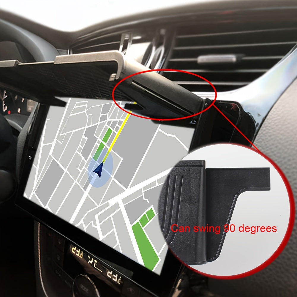 Universal Car GPS Sun Visor Cover ABS Sunshade Shield 17.78-30.48cm