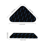 Предотвратите скольжение и закручивание с помощью нашего продвинутого антискользящего фиксатора для ковров - доступен в упаковках по 12, 32 и 34 штуки. Эти двусторонние моющиеся наклейки черного цвета подходят для ковров в гостиной, столовой и ванной.