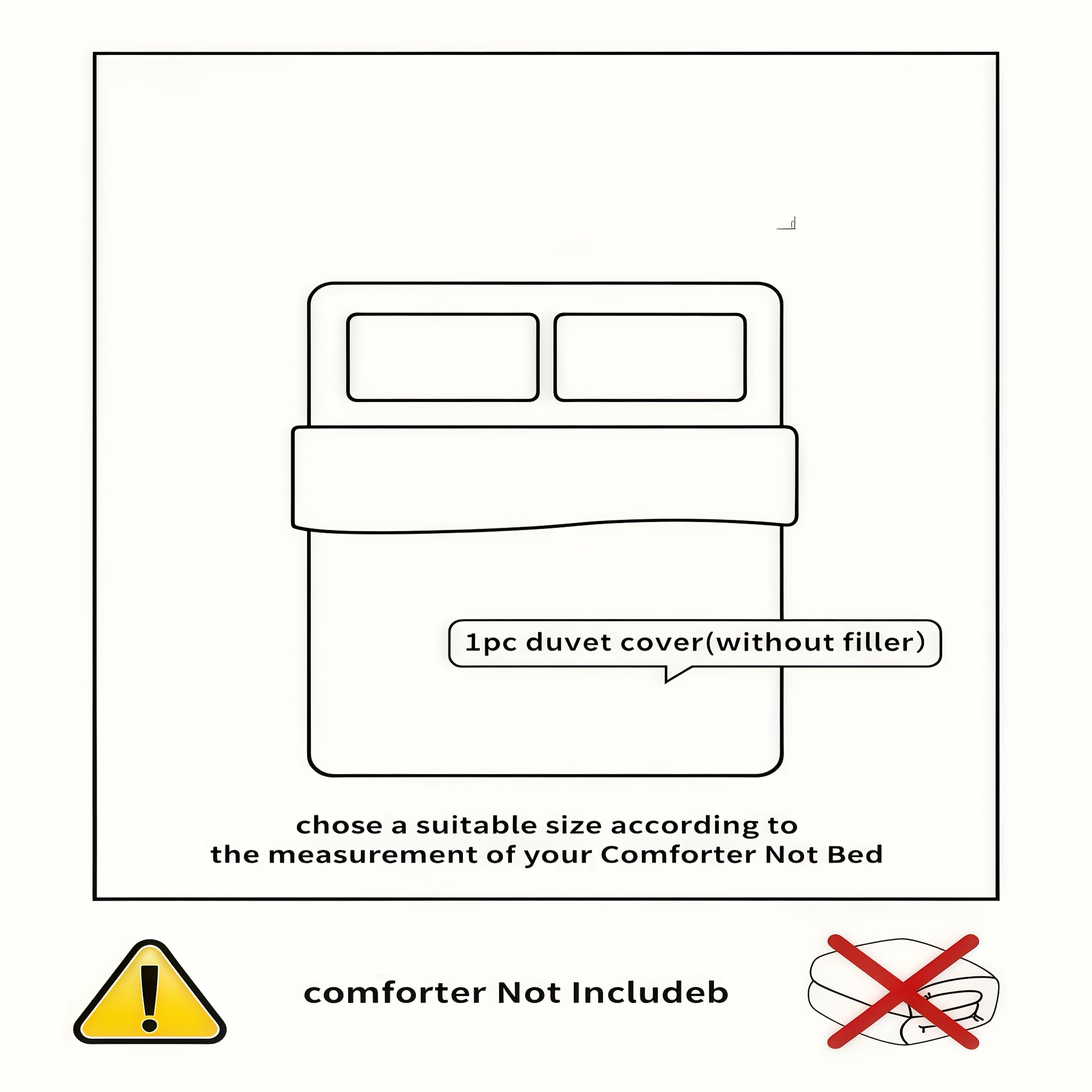 Poliester tropik gullar bilan bezatilgan yotoq to'shagi qoplamasi gippoallergen, nafas oladigan, mashinada yuvish mumkin bo'lgan xususiyatlarga ega. Yotoqxonada barcha mavsumlar uchun qulaylik ta'minlash uchun zip yopilishi va to'qilgan tuzilishga ega.