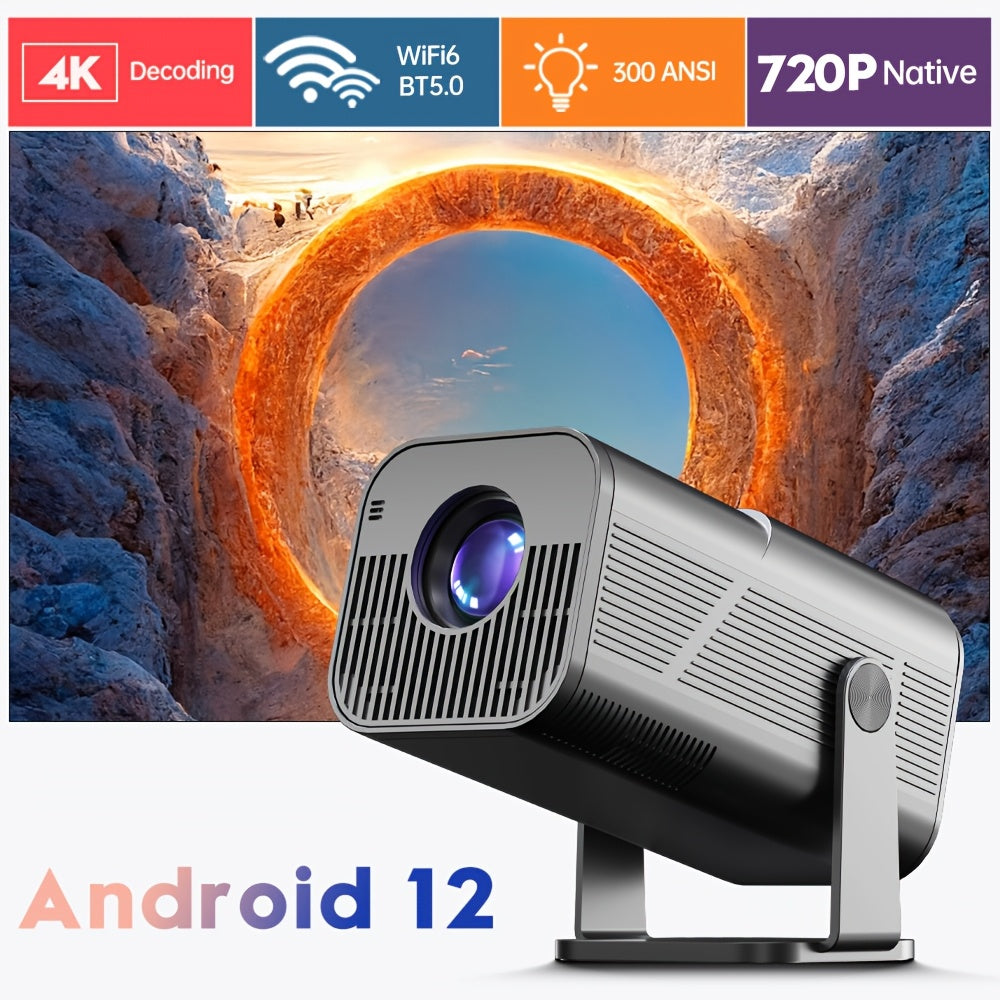 Мини LED проектор Беспроводной HDMI 1080P портативный для использования внутри и снаружи