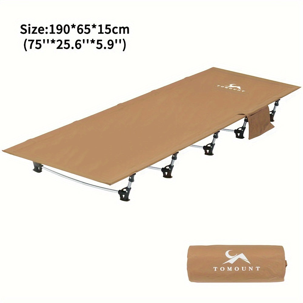 Lightweight Aluminum Camping Cot for Outdoor Hiking Travel and Beach