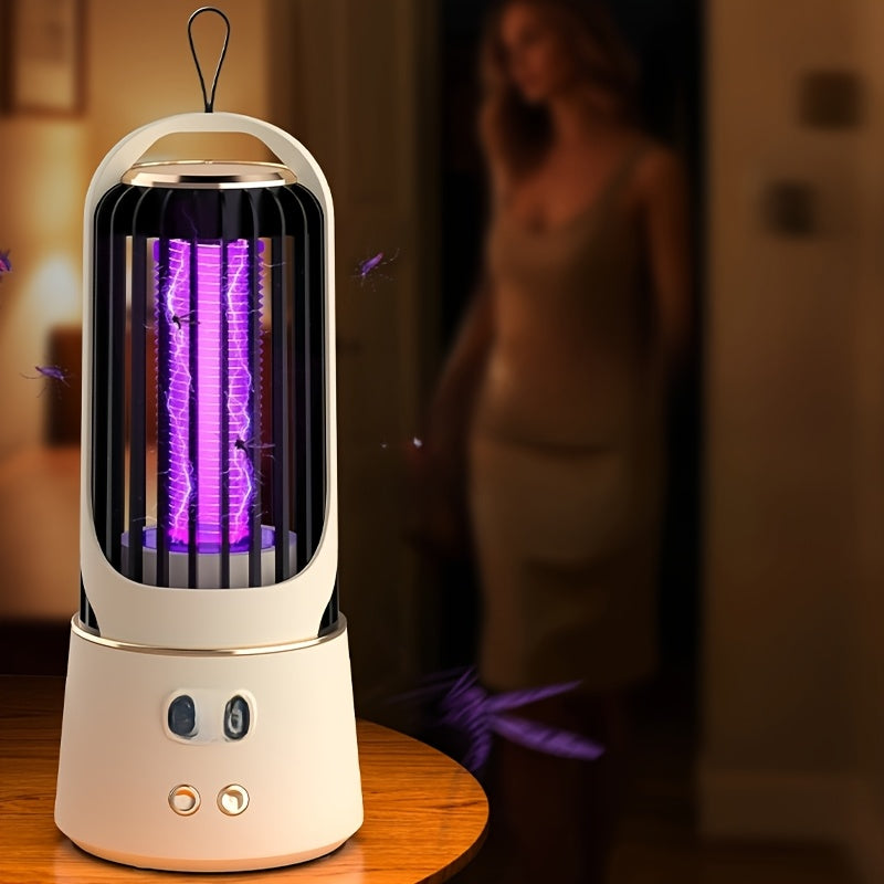 Mosquito Killer Lamp USB Rechargeable 1200mAh Battery Indoor Outdoor Camping Garden Office