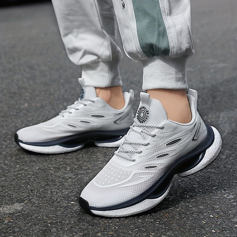 Men's Breathable Running Shoes for Outdoor Jogging Lightweight Casual Sneakers