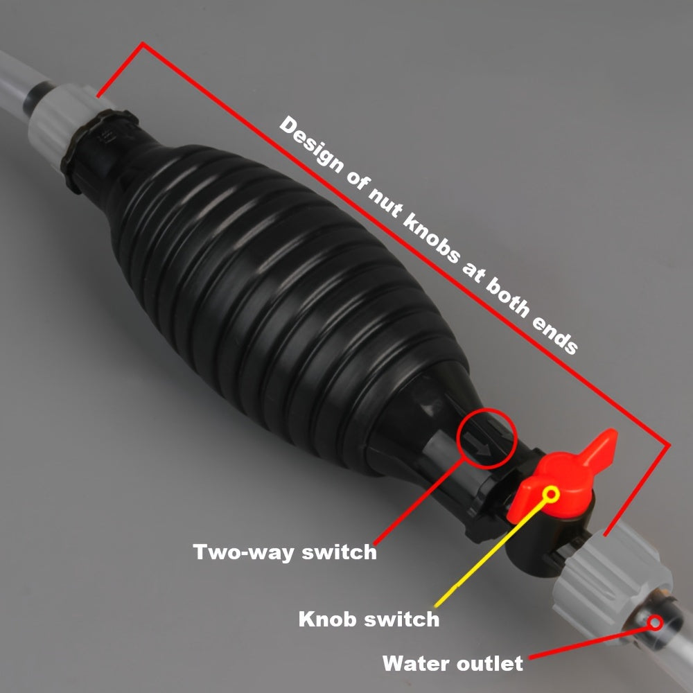 Manual Fuel Transfer Pump Siphon Pump for Gasoline Diesel Water
