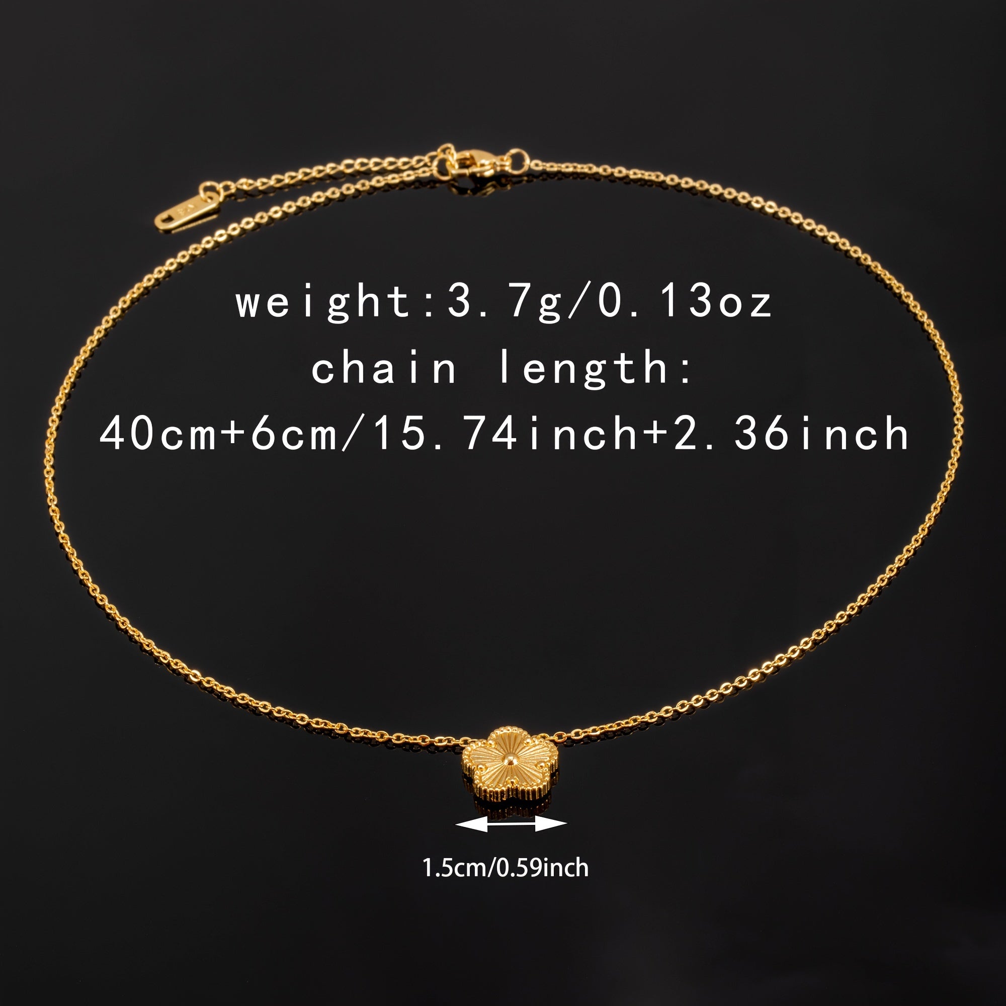 Gold Plated Stainless Steel Jewelry Set with Earrings Necklace and Bracelet for Women