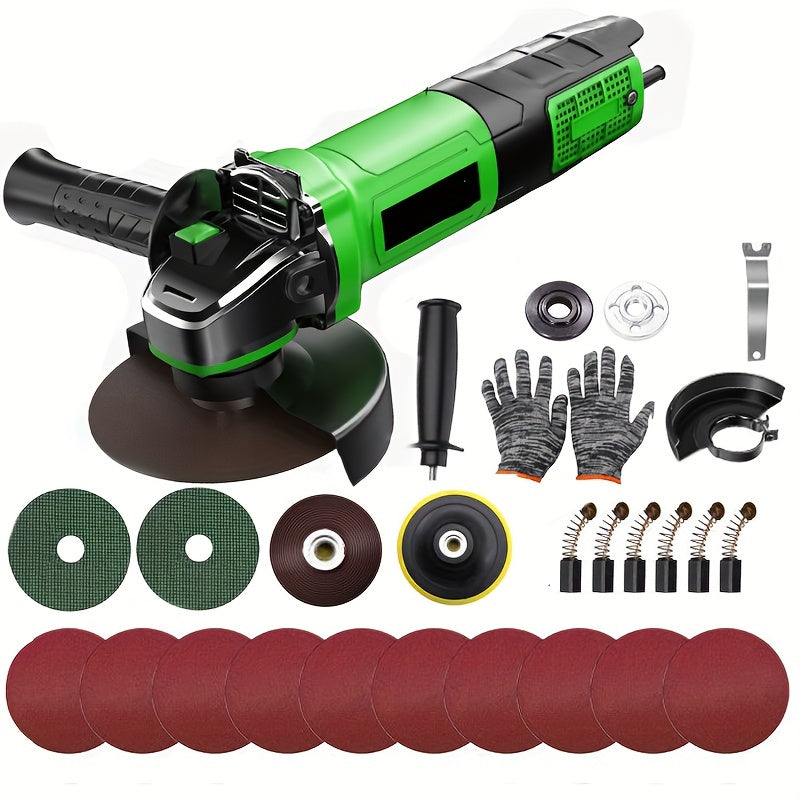 30 Piece Electric Polisher Set with 157-Inch Power Cord and 2500W Max Power for Home Decoration and Power Tool Use