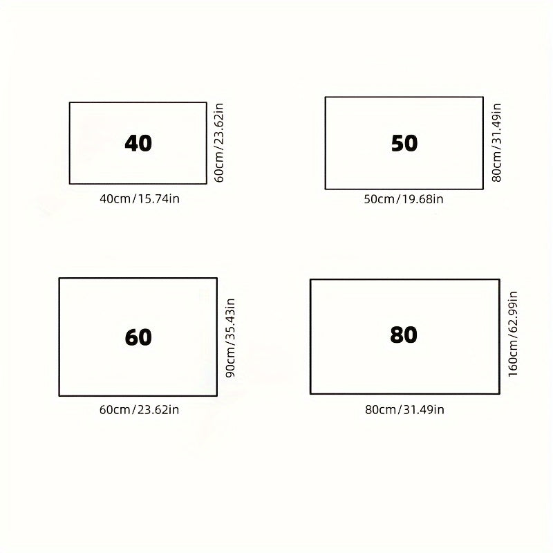 Kafelsiz yoki yog'och pol uchun sirpanmaydigan pol mato - Gilamlarni joyida ushlab turish uchun sirpanmaydigan pad bilan, uy dekoratsiyasi yoki bahor sovg'alari uchun ideal