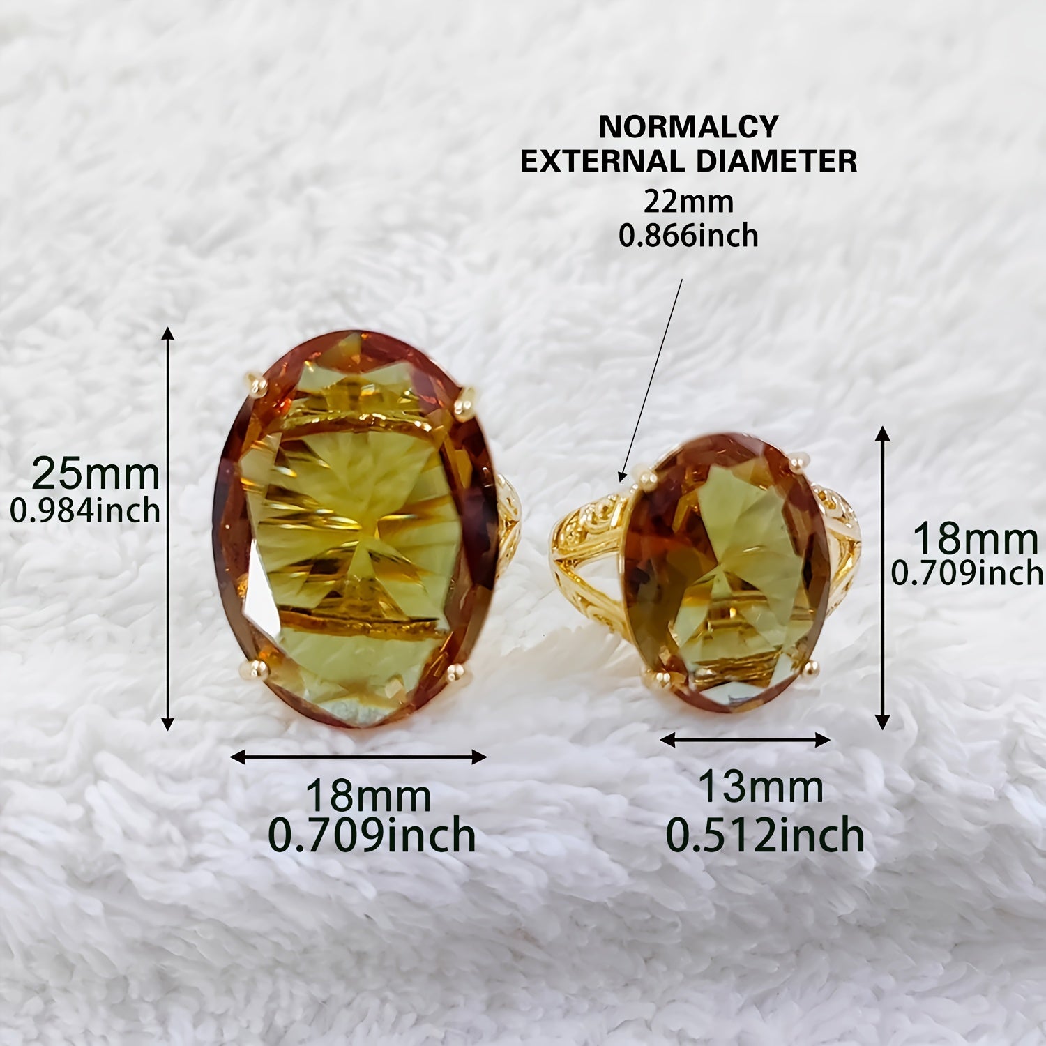 Turkcha rang o'zgartiradigan Sudanite uzuk oval sozlanadigan mis banti ayollar zargarlik buyumlari barcha mavsum moda aksessuari