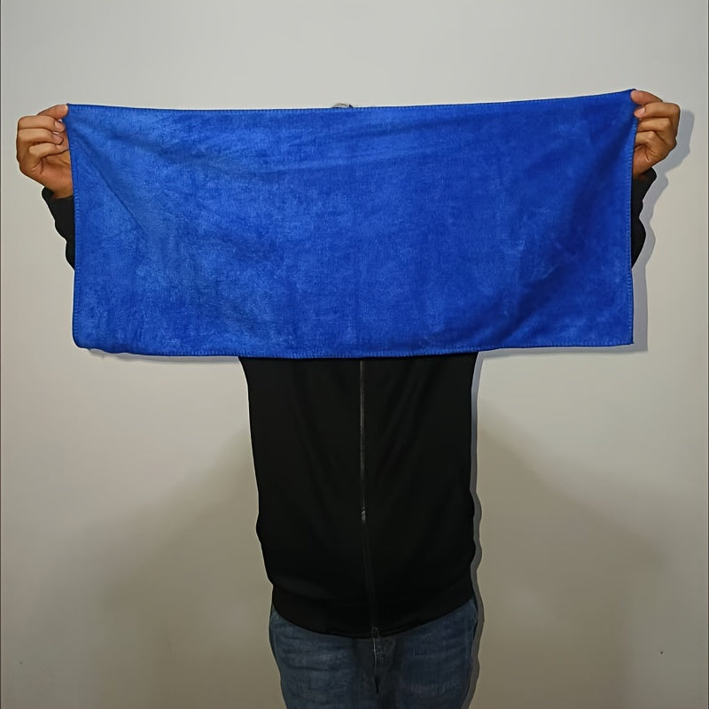 Sport, suzish va sayohat uchun tez quriydigan, portativ sochiq. Yumshoq mikrofiber, qo'lda yuvish shart.