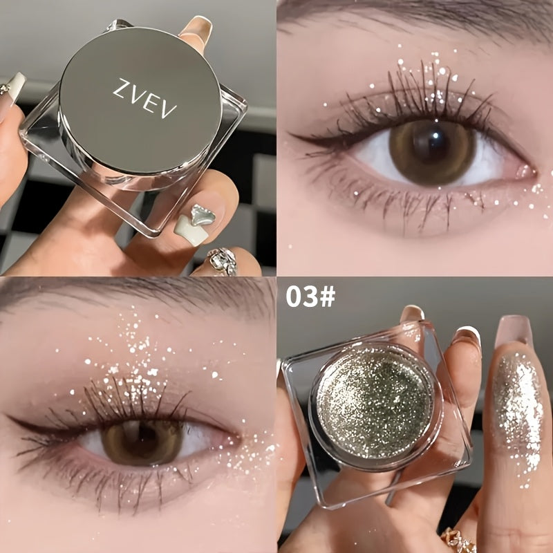 ZVEV Sparkling Gel Ko'zoynak, qora, oltin va kumush ranglarda porlaydigan qirralar va metall tugatishlar bilan. Sahna ko'rinishlari uchun ajoyib va 14-fevral, kuz uchun ajoyib sovg'a.