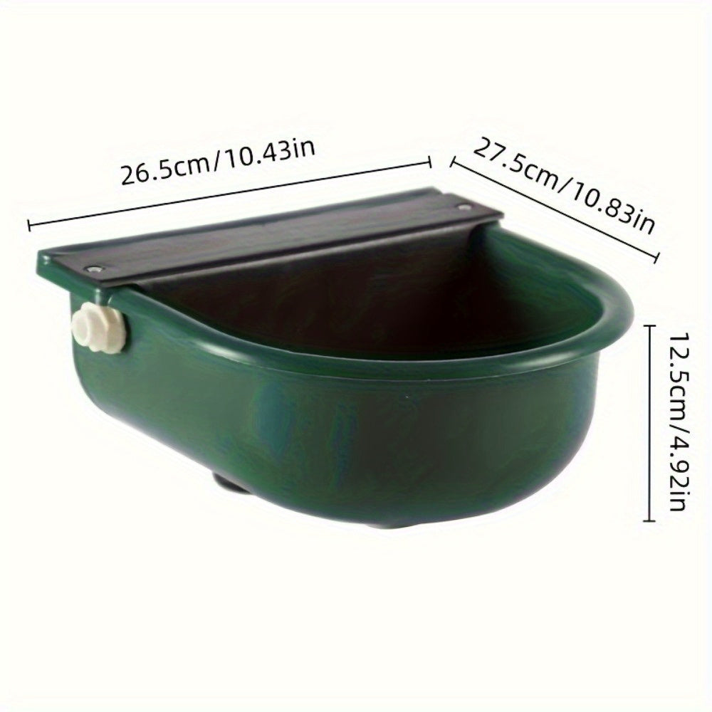 Otlar, qoramollar, qo'ylar va cho'chqalar uchun avtomatik chorva mollari ichimlik idishi, elektr energiyasiz