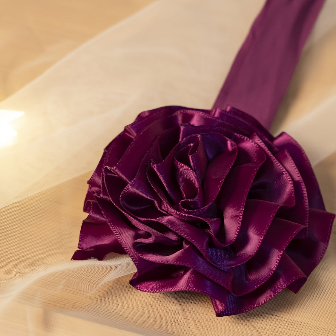 Прекрасный фиолетовый балетный туфли и набор повязок для девочек - идеально подходит для детских фотосессий, дней рождения и особых подарков