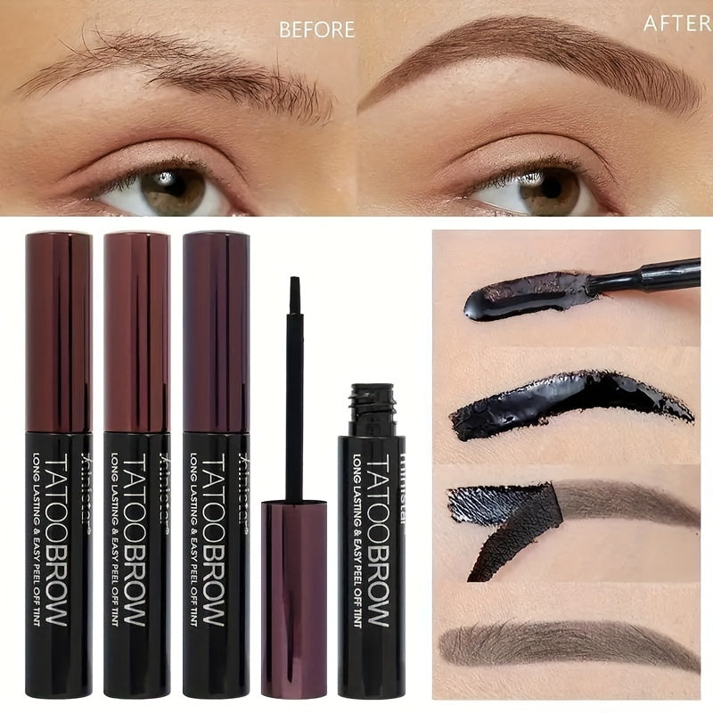 Eyebrow Gel Tint Semi-Permanent Waterproof Transfer-Proof Long-Lasting