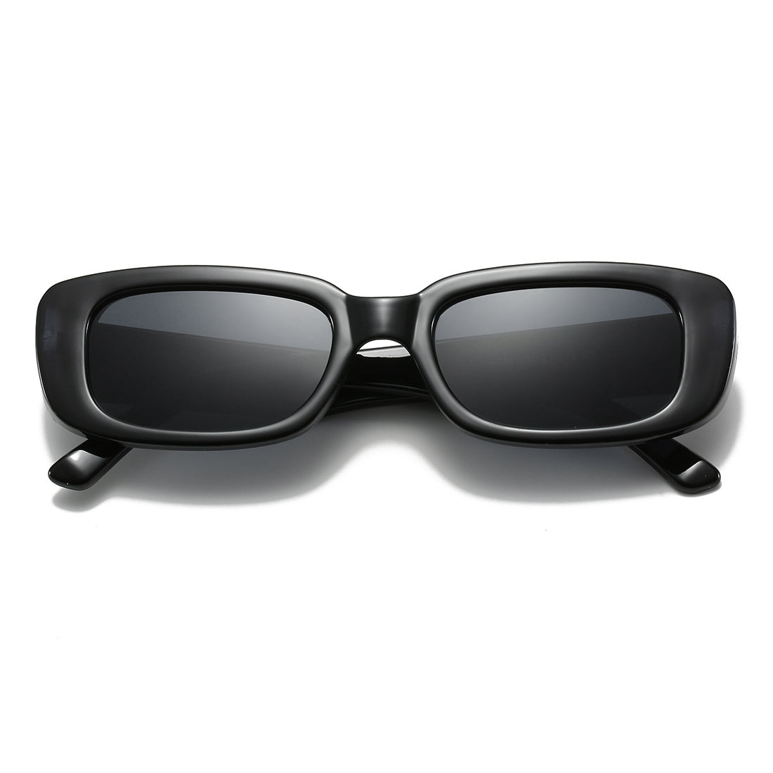 Half Pair of Stylish Square Frame Glasses for Men and Women