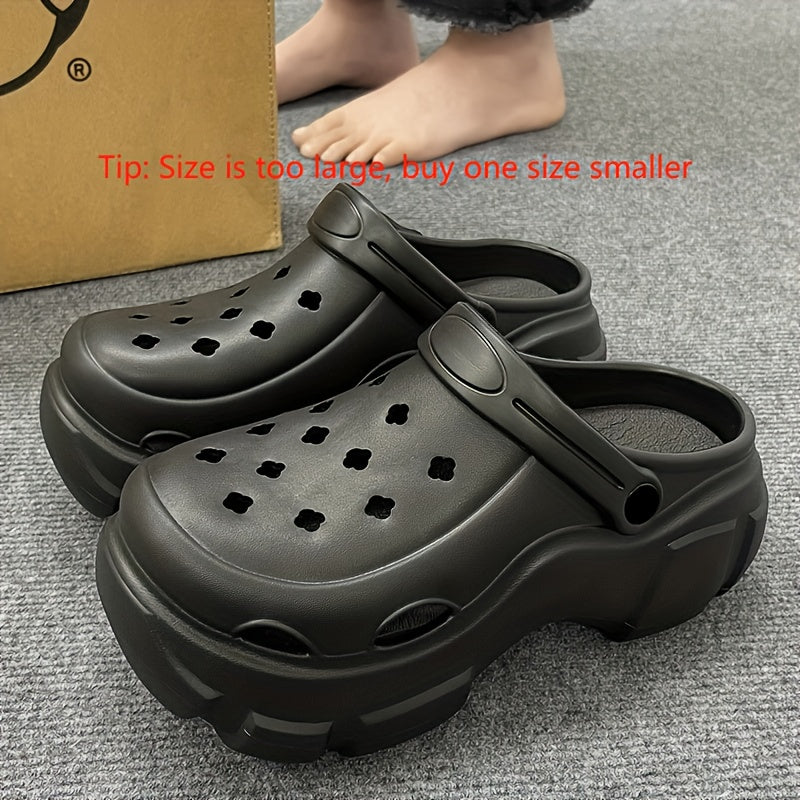 Women's EVA Beach Sandals Solid Color Spring Summer Stylish