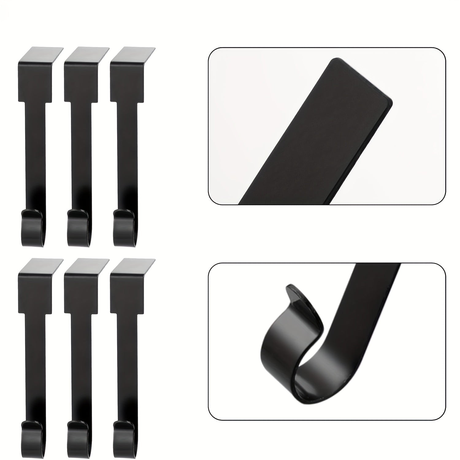 Durable Non-Slip Metal Christmas Stocking Holders for Fireplace Mantel Decor