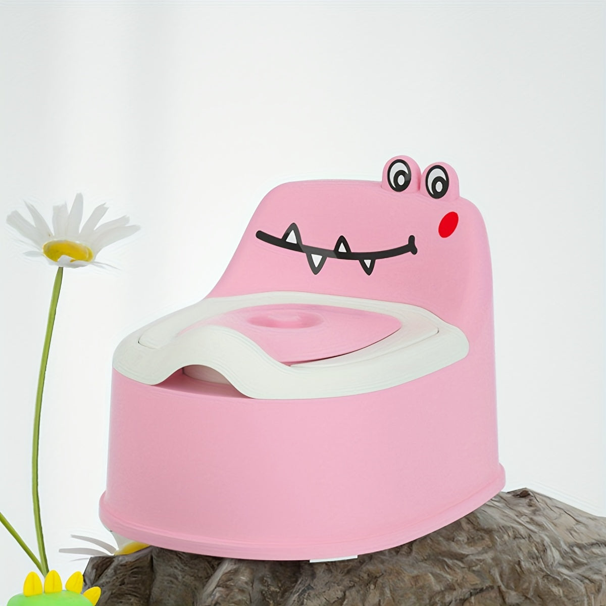 Children's Toilet Training Seat with Potty and Self-Contained Toilet for Large and Small Needs