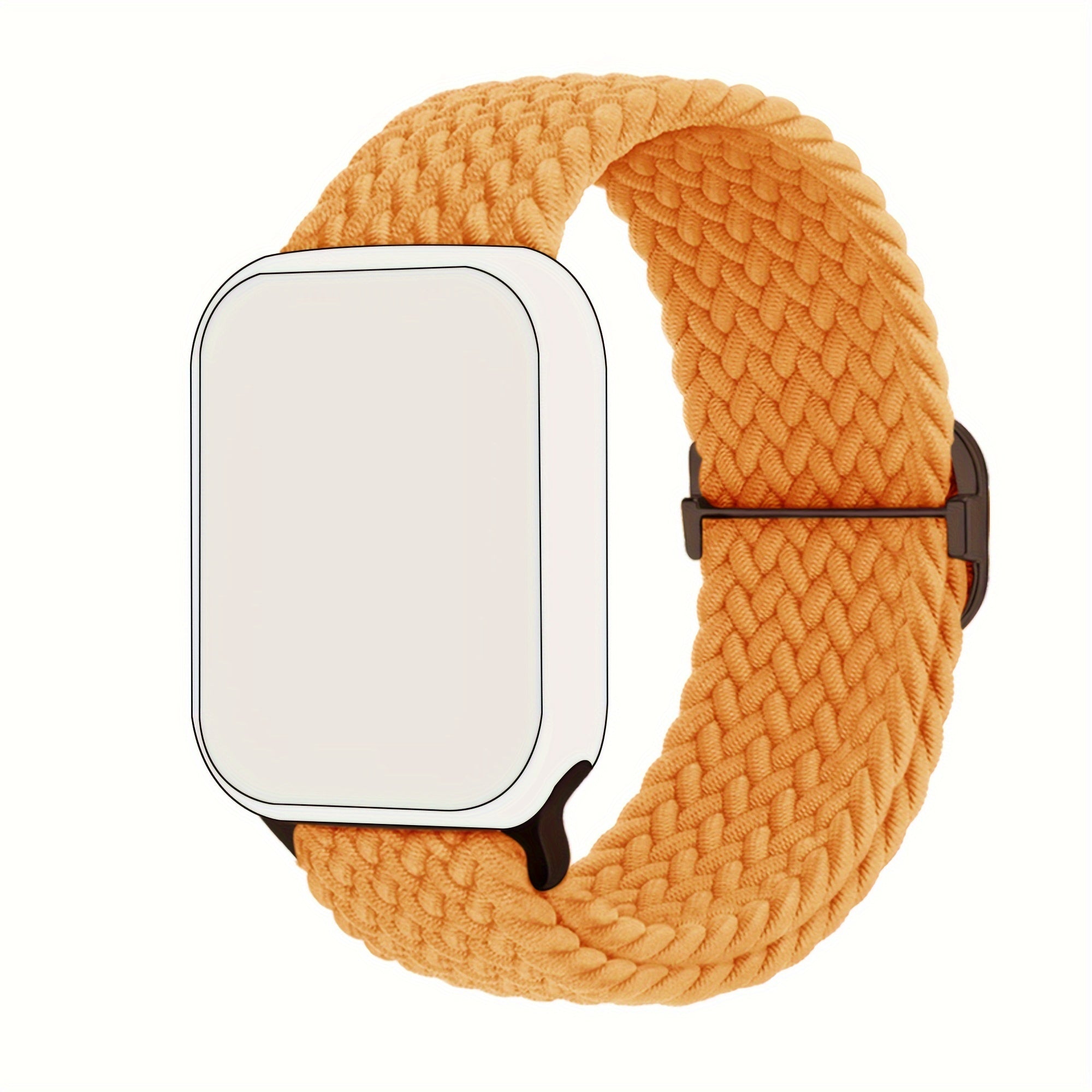Correa de reloj inteligente trenzada de nylon elástica multicolor para IWatch