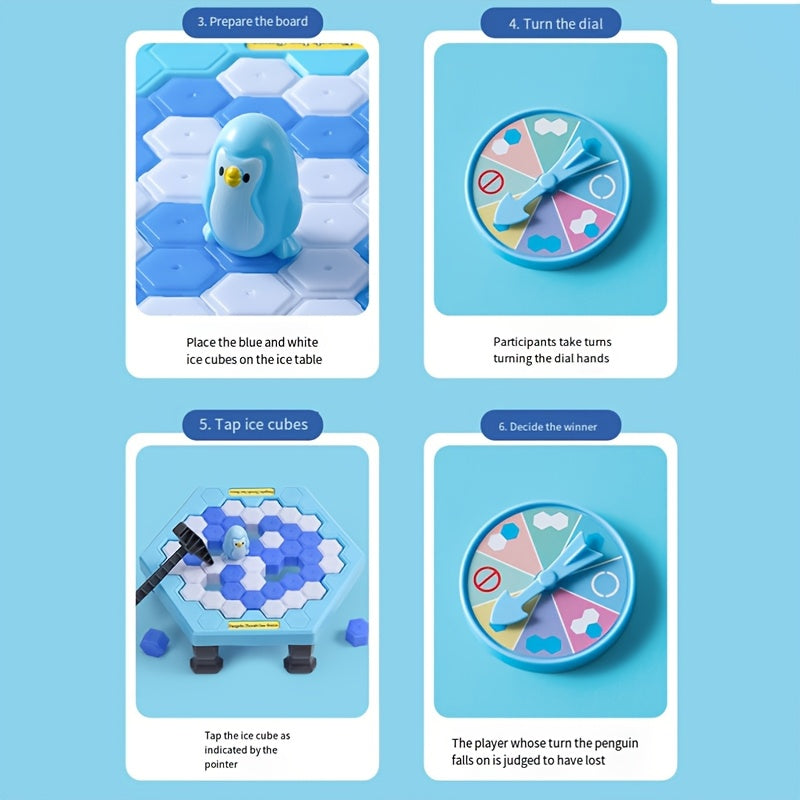 Ice Breaker Board Game for Kids Ages 3 Plus Blue Strategy Family Game