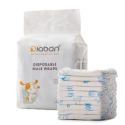 Ultra Absorbent Disposable Dog Diapers for Puppies and Elderly Dogs Leakproof Incontinence and Post-Surgery
