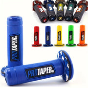 Motorcycle Handlebar Grips Durable Rubber Off-Road Bike Throttle Covers