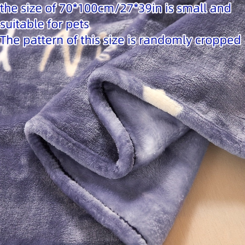 Flannel Fleece Blanket Soft Warm Throw for Sofa Bed Car Office All Seasons