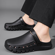 Unisex Oil-Resistant Non-Slip Waterproof EVA Lightweight Work Shoes