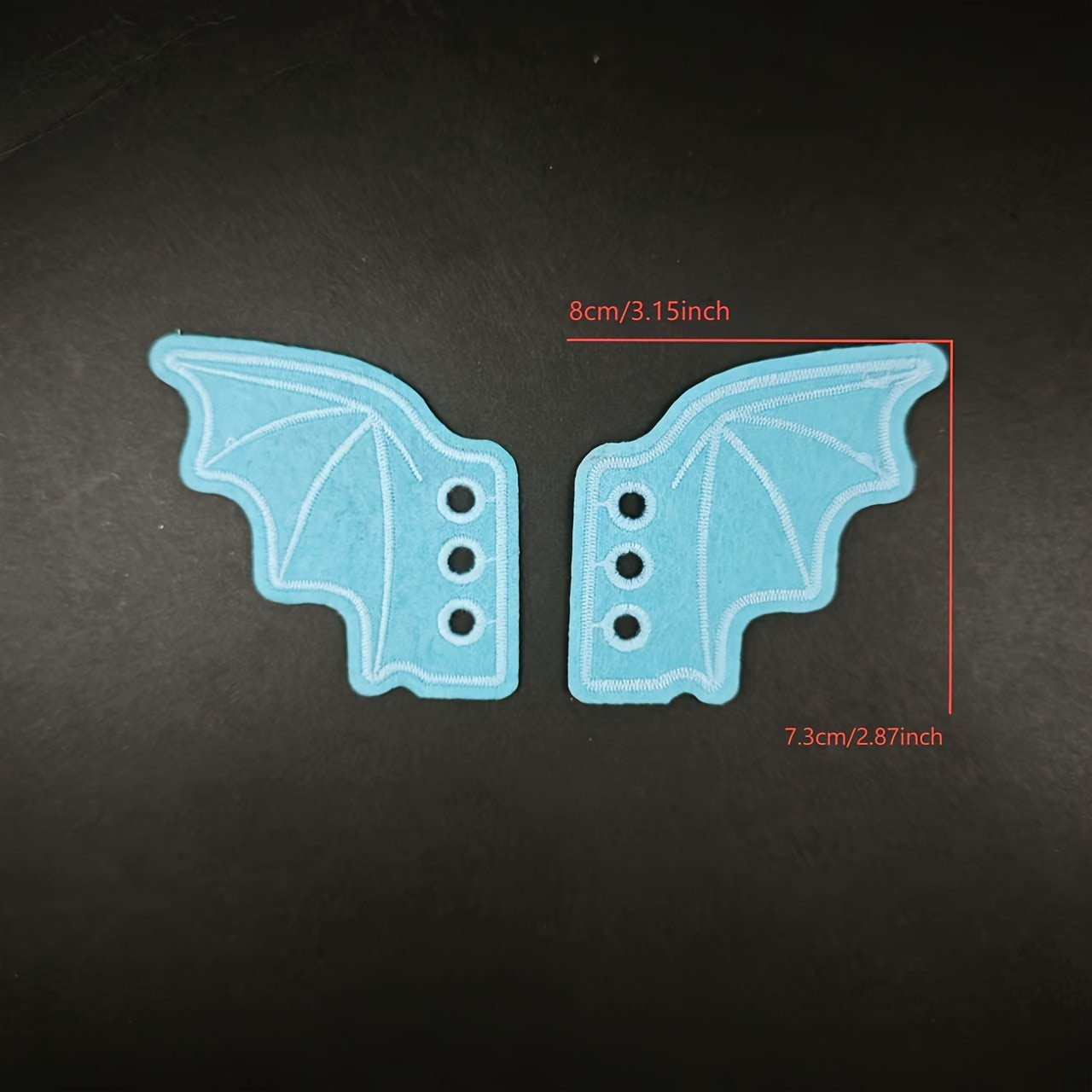 Unisex Lightweight Bat Shoe Charms for Decoration Stress Relief