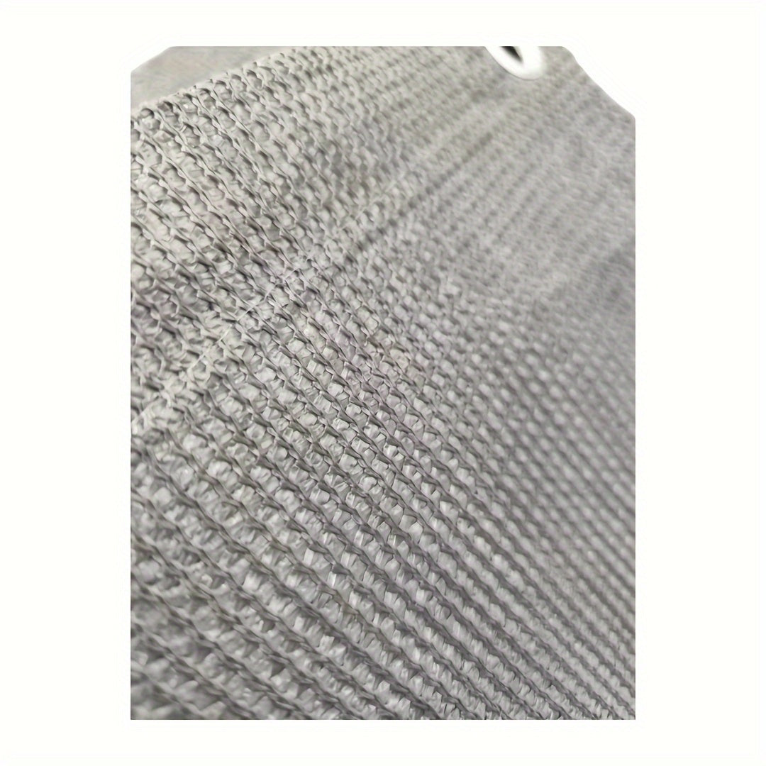 Black Dark Gray HDPE Privacy Screen for Balcony Porch Deck with Cable Ties