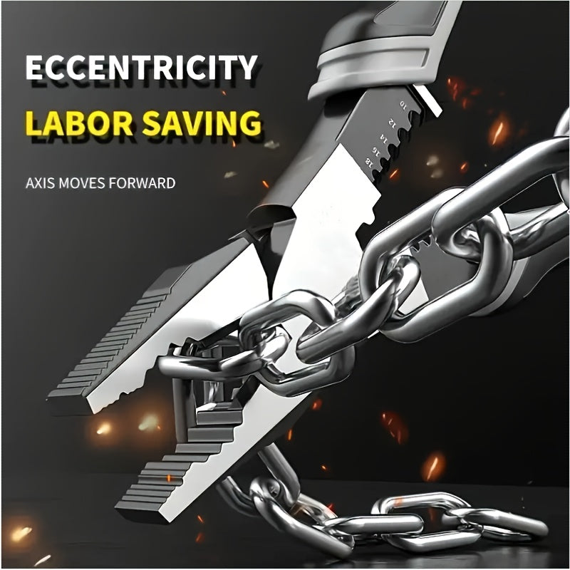 9 dyuymli sanoat ko‘p funksiyali qisqichlar, xrom vanadiyli po‘lat, elektrchi asbobi, sim kesgichlar, sim olib tashlovchilar