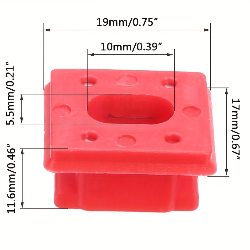 Juego de 10 clips de panel de tablero para BMW E46 E65 E66 X3, plástico duradero