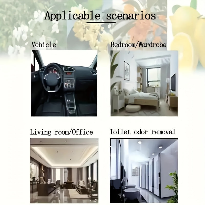 Avtomobil uchun havo tozalovchi to'plam Tropik ta'mlar Limon O'rik Okean Lavanda