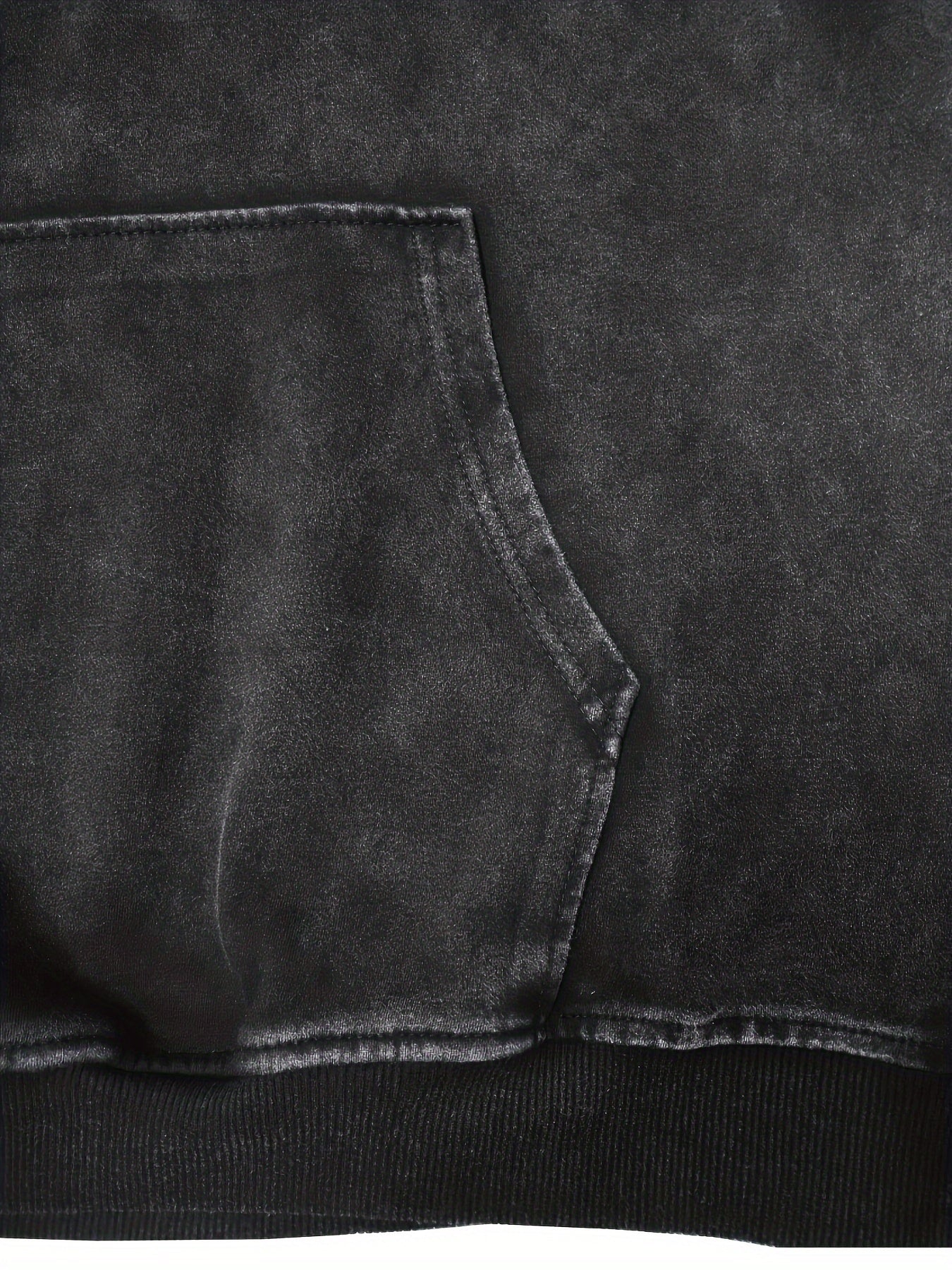 Women's Vintage Distressed Hoodie Long Sleeve Casual Pullover