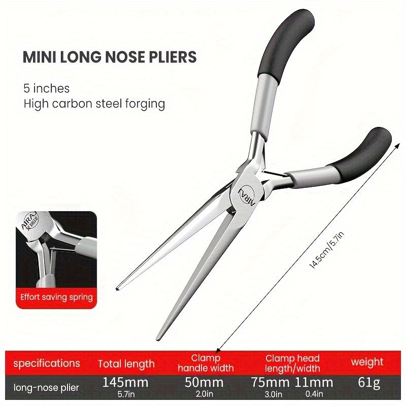 Alicate mini multifuncional para electricistas, pinzas diagonales de grado industrial