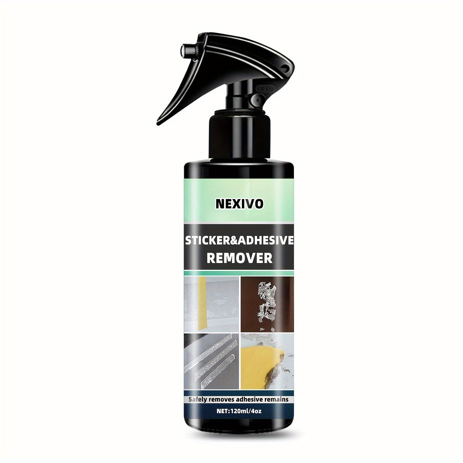 Spray removedor de adhesivos para ventanas y superficies de coche Amarillo 8oz