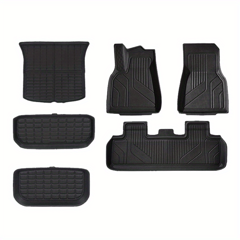 All Weather PVC Leather Floor and Cargo Mats for Tesla Model 3/Y