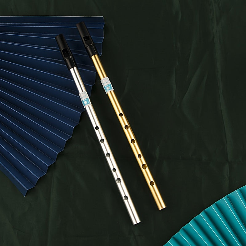 Alüminiy irlandiyalik ohang cho‘qqisi, C/D kalitida, 6 teshik va quti bilan