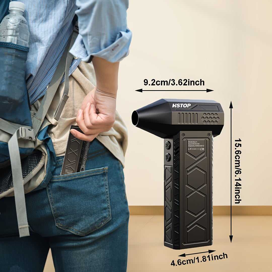 Portable Handheld Turbo Fan Air Blower for Snow Water Dust Removal Rechargeable