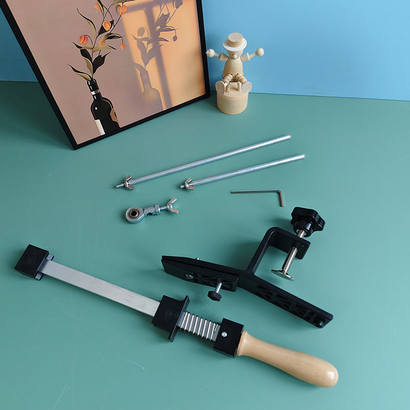 2025 Qora Professional Sharper, Qattiq Burchakli Olmos Tizimi, Alyuminiy Qurilma