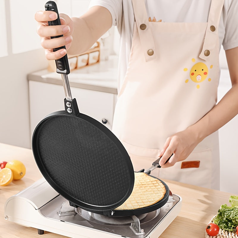 Molde para rollos de huevo, antiadherente, de aluminio, para crepes, waffles, panqueques y aperitivos